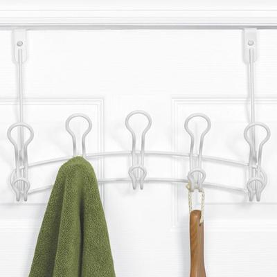 SnugFit Over the Door Hook Hanger , White