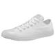 Sneaker CONVERSE "Chuck Taylor All Star Seasonal Ox Monocrome" Gr. 44, weiß (white, monochrome) Schuhe Bekleidung