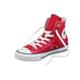 Sneaker CONVERSE "Chuck Taylor All Star Hi" Gr. 41, rot (tomato) Schuhe Canvassneaker Damenschuh Freizeitschuh Herrenschuh Skaterschuh Sneaker Leinenboots