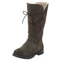 Weitschaftstiefel SHEEGO "Große Größen" Gr. 42, XXL-Schaft, grün (oliv) Damen Schuhe Weitschaftstiefel Reißverschlussstiefel Winterstiefel Sommerstiefel