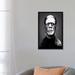 East Urban Home 'Vintage Celebrity Sunday Series: Boris Karloff' Graphic Art Print on Canvas Canvas/Metal in Black/Gray/White | Wayfair