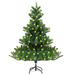 The Holiday Aisle® Nordmann Fir Artificial Pre-lit Christmas Tree Xmas Tree Decoration in Green | 47.2 W in | Wayfair