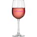 Trinx Call A Cab Stemmed Wine Glass in Red/White | 9 H x 3.25 W in | Wayfair D13F85070B174A3EB33F72A2D8EE37DF