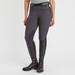 Hadley Mid - Rise Side Zip Breeches by SmartPak - Knee Patch - 28R - Shadow - Smartpak