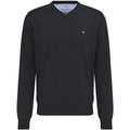 Fynch-hatton V-Neck Herren charcoal, Gr. XL, Baumwolle, Pullover