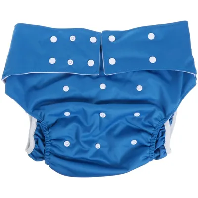 Couche-culotte lavable pour adulte pantalon anti-fuite réglable double bouton nucléo