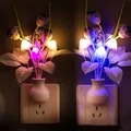 Lampe LED Lilac colorée en forme de champignon et tulipe veilleuse romantique éclairage décoratif