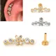 100% Générateurs Fil D'acier Labret Jules Barre D'oreille Cartilage Boucle D'oreille Clou Tragus