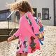 Jumping Meters-Vêtements d'école pour filles robes avec broderie d'animaux vêtements de princesse