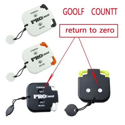 Mini compteur de tir de golf pratique aide à l'entraînement de golf compteur de score de putt