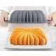 Moule à pain en silicone de qualité alimentaire moule à toast moule à gâteau conception cannelée