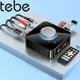 Tebe – récepteur et transmetteur Bluetooth 5.0 adaptateur Audio 3.5mm Aux/RCA WTF/U disque avec