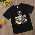 Nouveaux Enfants Jeu Toca Life Monde Tshirt Anime Toca Boca Vie Monde Jeu T-shirt Enfants Tops Tee