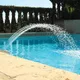 Kit de fontaine de cascade de piscine accessoire en PVC facile à installer décorations de spa
