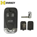 XNRKEY-Coque de clé de voiture télécommandée à 3 boutons Romeo 159 Brera 156 Spider remplacement
