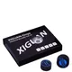 XiGuan-Pointe de queue de snooker premium en diamant noir disponible en S/M/H en option lot de 2