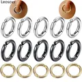 Leosoxs-Boucles d'oreilles clip d'oreille en acier inoxydable pour hommes et femmes bijoux simples