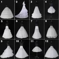 Jupons blancs pour robe de mariée sous-jupe crinoline accessoires de mariage robe de RhBrial