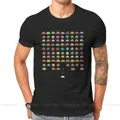 T-shirt à la mode pour hommes Space Invround Arcade Luminoter Game Camisetas Fashion Zones Me