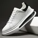 chaussure homme Baskets blanches de luxe pour hommes chaussures de course décontractées mocassins