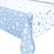 Nappe réutilisable en forme de démontrent de neige pour enfant garçon et fille décoration de fête