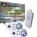 Console de jeu vidéo rétro avec manette sans fil anciers de jeu pour AnjSNES 5000 jeux SF900