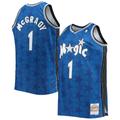 "Maillot Swingman Mitchell & Ness Tracy McGrady Orlando Magic Big & Tall 2000/01 Hardwood Classics pour hommes, bleu - Homme Taille: 3XT"