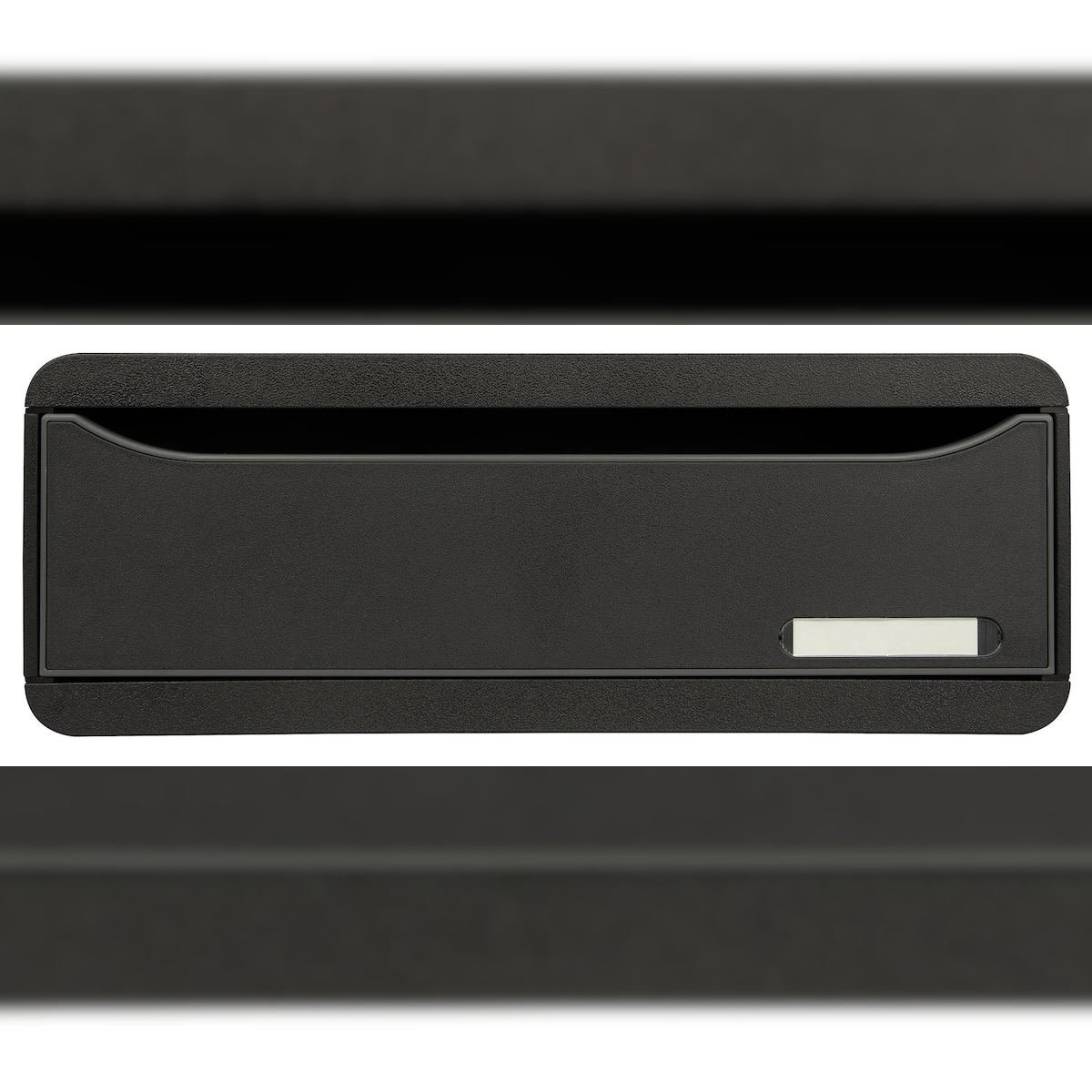 Exacompta 317714D 1x Exacompta, Toolbox mit 1 Schublade, Serie ECOBlack, schwarz/schwarz - Schwarz Image