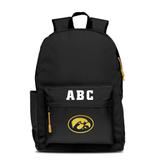 MOJO Black Iowa Hawkeyes Personalized Campus Laptop Backpack