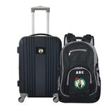 MOJO Boston Celtics Personalized Premium 2-Piece Backpack & Carry-On Set