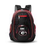 MOJO Black Georgia Bulldogs Personalized Premium Color Trim Backpack