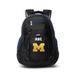 MOJO Black Michigan Wolverines Personalized Premium Color Trim Backpack