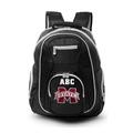 MOJO Black Mississippi State Bulldogs Personalized Premium Color Trim Backpack