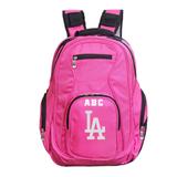 MOJO Pink Los Angeles Dodgers Personalized Premium Laptop Backpack
