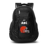 MOJO Black Cleveland Browns Personalized Premium Laptop Backpack