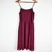 J. Crew Dresses | J Crew Spaghetti Strap Burgundy Dress 4 | Color: Red | Size: 4