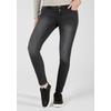 5-Pocket-Jeans TIMEZONE "Tight AleenaTZ", Damen, Gr. 31, US-Größen, schwarz, 83% Baumwolle 15% Polyester 2% Elastan, lang, Jeans 5-Pocket-Jeans
