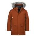 Trollkids - Kid's Nordkapp Jacket - Parka Gr 110 rot/braun