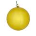 The Holiday Aisle® Holiday Décor Ball Ornament Plastic in Yellow | 10" H x 10" W x 10" D | Wayfair 7D7E5F0BCEE34DCA97D4EDDA6716F8A8