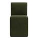 Joss & Main Mendy Upholstered Parsons Chair Fabric in Green | 34 H x 19 W x 22 D in | Wayfair 11AA0151202741539DD70F6B0401DA68