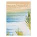 Blue/Green 72 x 48 x 0.16 in Area Rug - Rosecliff Heights Multi_Unique Loom Provincetown Outdoor Coastal Rug | 72 H x 48 W x 0.16 D in | Wayfair