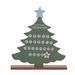 The Holiday Aisle® 2 Piece Christmas Holiday Countdown Calendar Set Wood in Brown | 10.47 H x 9.45 W x 1.97 D in | Wayfair