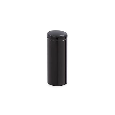 Klarstein Cleanton Mülleimer rund Sensor 50 Liter für Müllbeutel ABS schwarz Schwarz Image