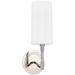 Dillon 1 Light Wall Sconce Polished Nickel