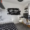 Break Dance Hip Hop Music Wall Vinyl Stickers Home Decor Boys Bedroom Dance Studio Street Musical