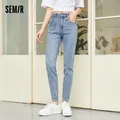 SEMIR – jean Slim à rayures pour femmes pantalon crayon à la longueur des jambes nouvelle Version