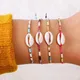 Bracelet bohème perlé pour femmes bijoux boho ajustables tressés plage d'été nouvelle collection