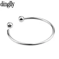 Dinglly-Bracelet à breloques perlées pour femmes et enfants haute qualité convient aux bracelets à