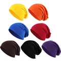 Chapeau slouchy unisexe en coton respirant bonnet chaud coupe-vent chapeaux hip-hop bonnets baggy