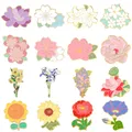 Jolies plantes fleurs Roses épingles en émail Roses tournesol lys Lotus jonc broche en